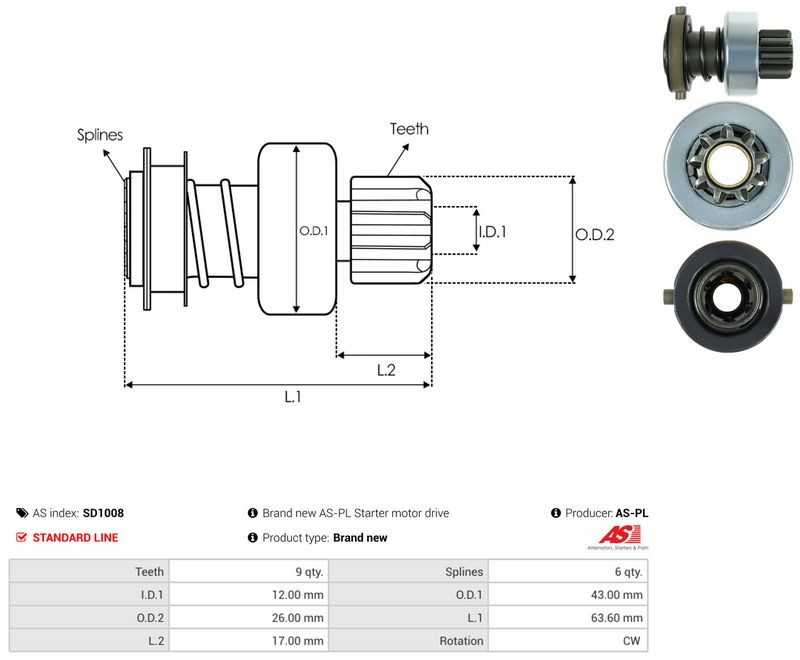 Vabajooks, starter, AS-PL SD1008