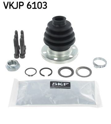 Комплект пилозахисний, приводний вал, SEAT LEON 05-12, SKODA FABIA 99-07, VW GOLF IV 97-03, Skf VKJP6103