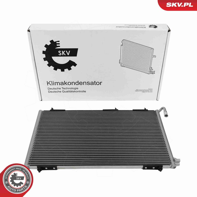 ESEN SKV 86SKV042 - Condenser, air conditioning