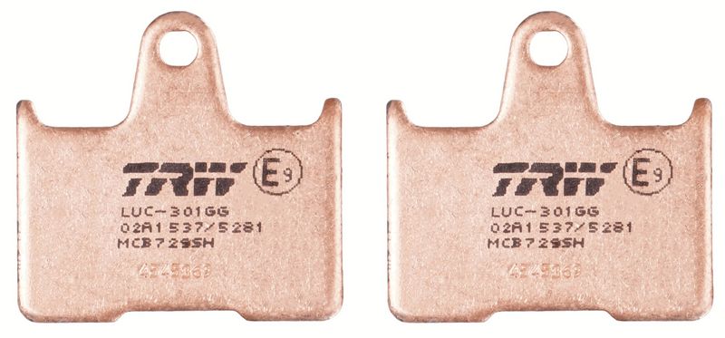 set placute frana,frana disc TRW Sinter Street MCB729SH