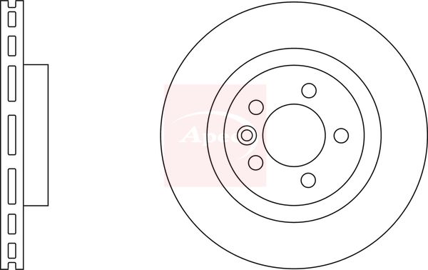 APEC Brake Disc DSK2254