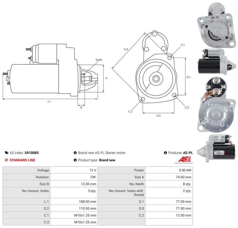 OEM код товара: B303-18-400A