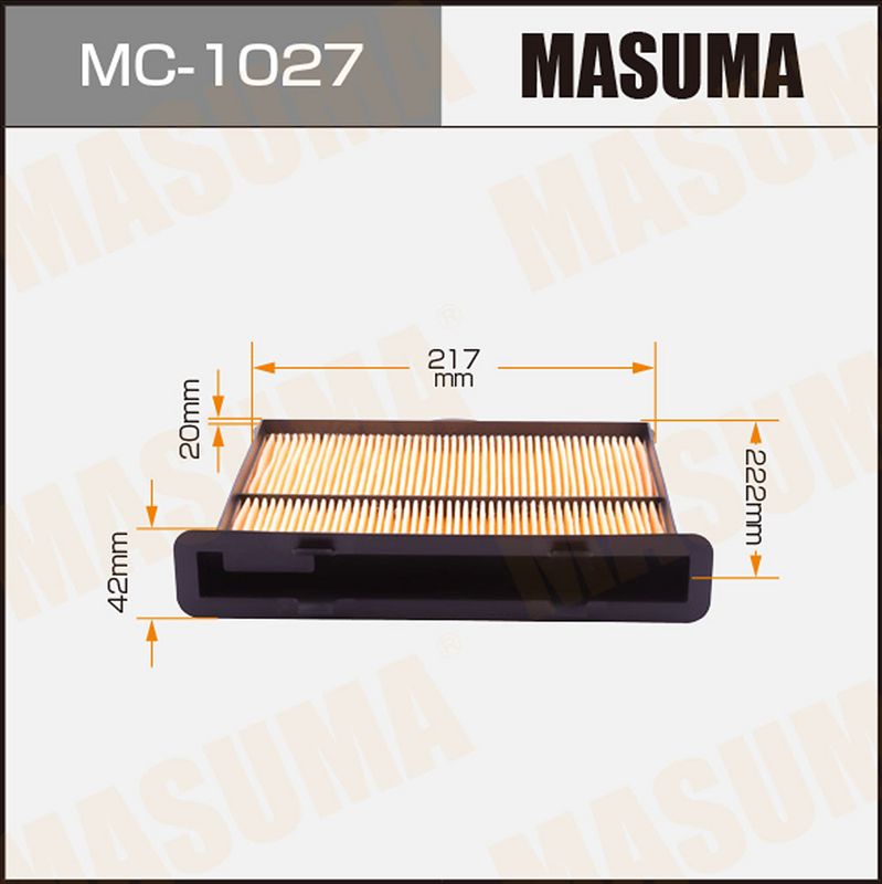MASUMA MC-1027 - Salono filtras