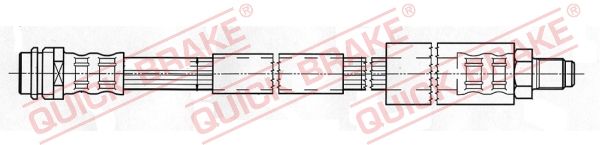 Гальмівний шланг, Quick Brake 32.407