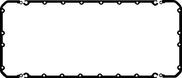 ELRING 387.630 Gasket, oil sump