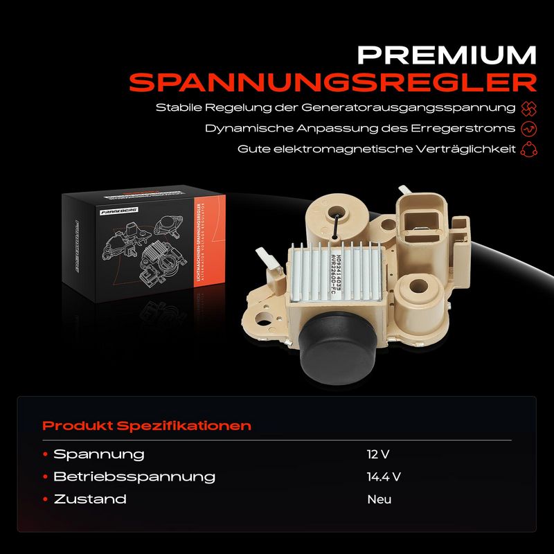 Frankberg 5481FB0053460 Alternator Regulator
