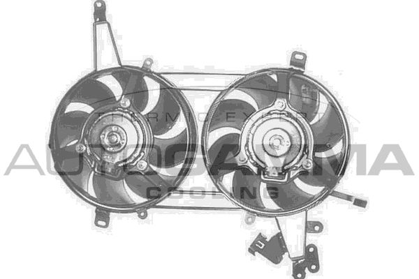 AUTOGAMMA ventilátor, motorhűtés GA201222