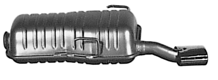 Silenciador posterior