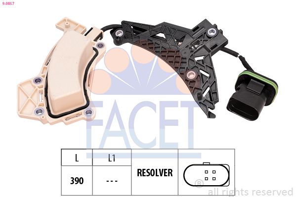 FACET Sensor, rotorstand (elektromotor) 9.0857