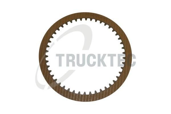 Lamelă Fricțiune, ambreiaj lamelar (cutie viteze autom.) TRUCKTEC AUTOMOTIVE 02.25.044