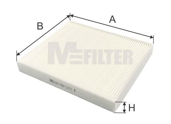 Фільтр, повітря у салоні, Mfilter K9200