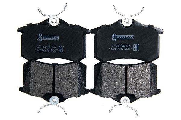STELLOX 1629 000B-SX Brake Pad Set, disc brake