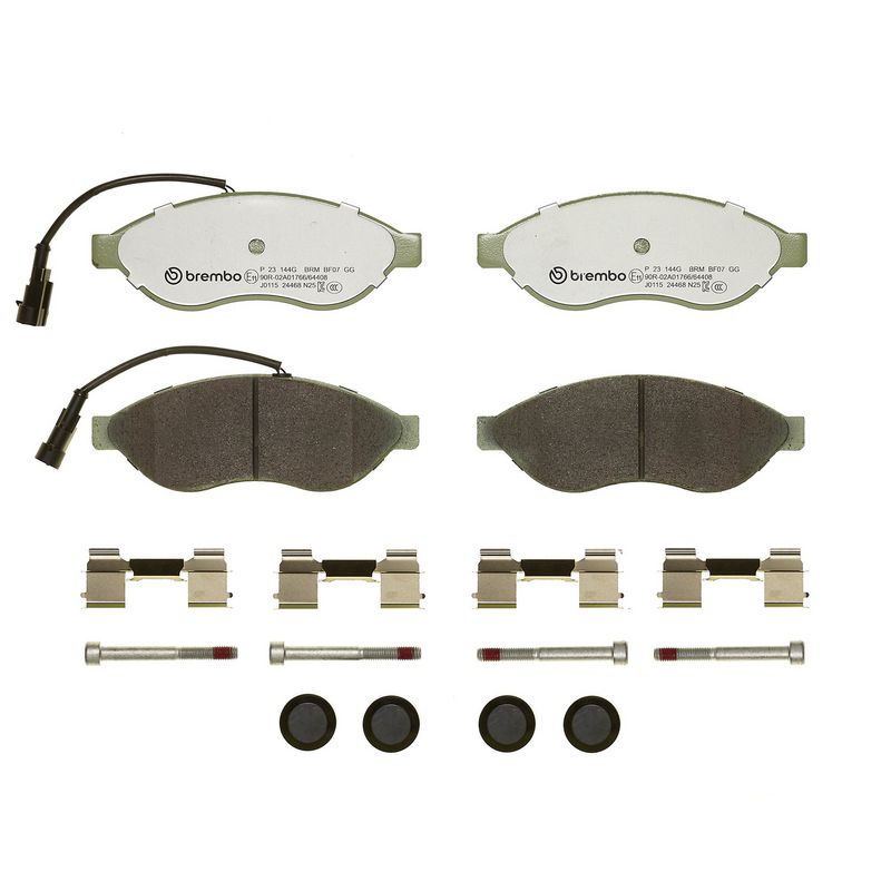 BREMBO P 23 144G Brake Pad Set, disc brake