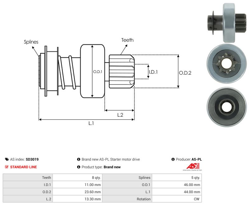 Vabajooks, starter, AS-PL SD3019