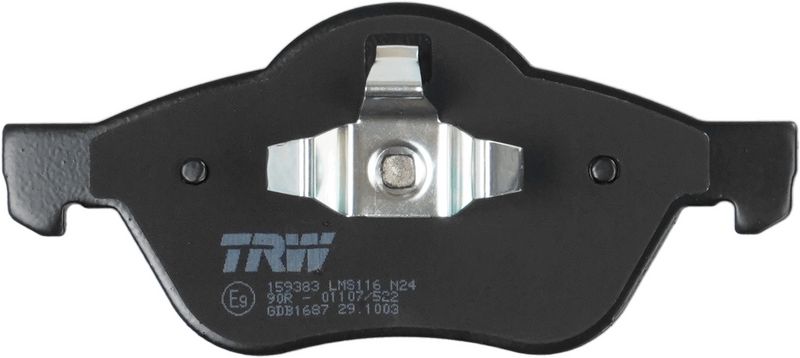 TRW GDB1687 Brake Pad Set, disc brake
