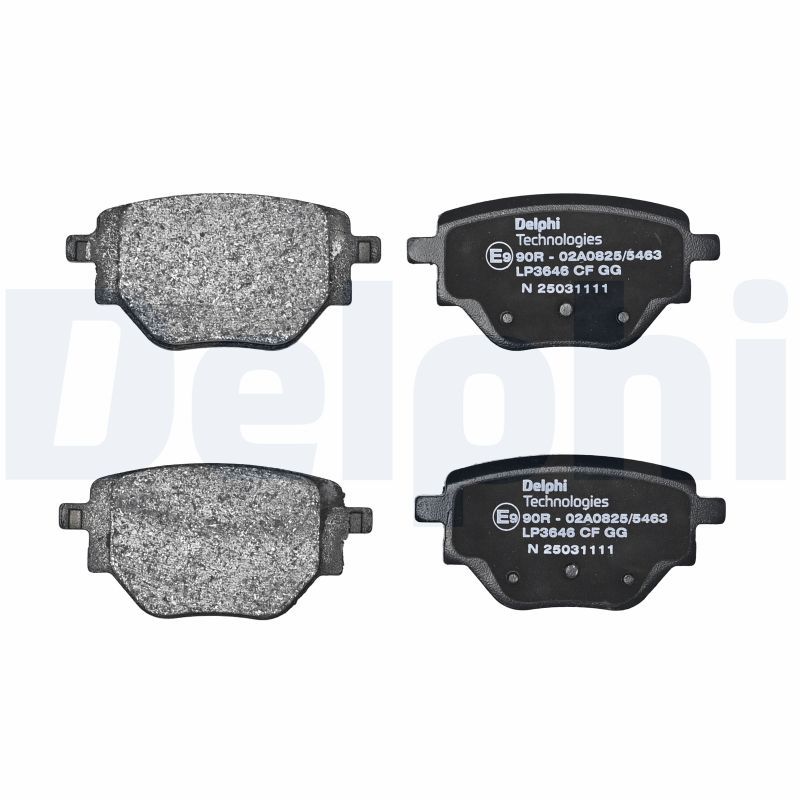 Set placute frana,frana disc LP3646 DELPHI