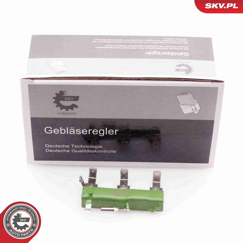 ESEN SKV 94SKV054 - Resistor, interior blower