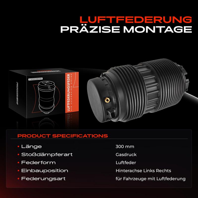 Frankberg 5481FB0002112 Air Spring, suspension