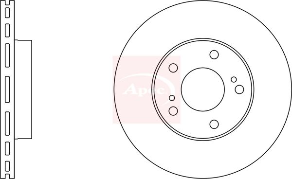 APEC Brake Disc DSK690
