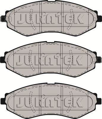 JURATEK fékbetétkészlet, tárcsafék JCP1116