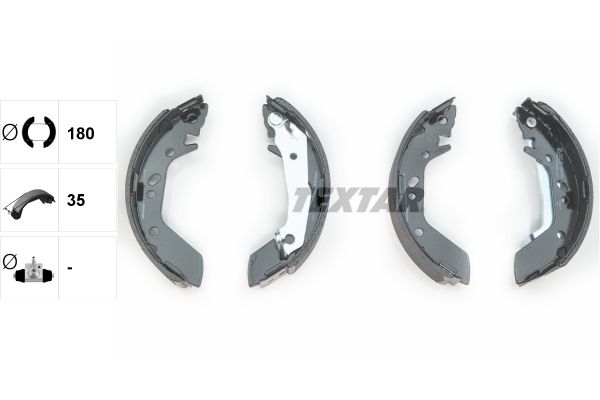 TEXTAR 91059600 Brake Shoe Set