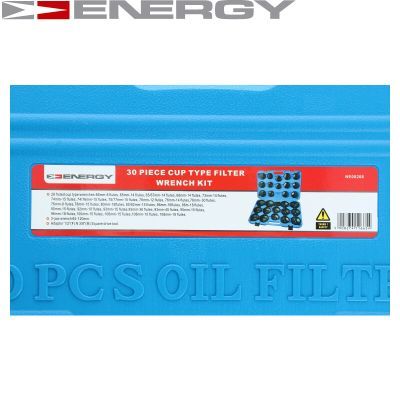 Õlifiltri võtmete komplekt, ENERGY NE00208