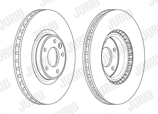 Гальмівний диск, Jurid 563179JC-1