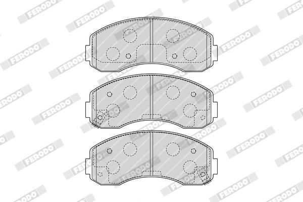 FERODO FDB4567 Brake Pad Set, disc brake