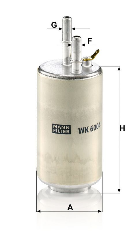 Kütusefilter, MANN-FILTER WK 6004