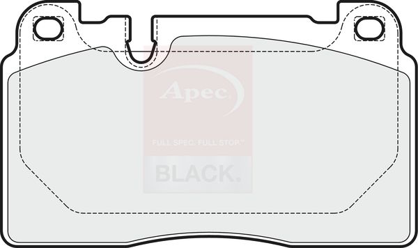 APEC Brake Pad Set, disc brake PAD1936B