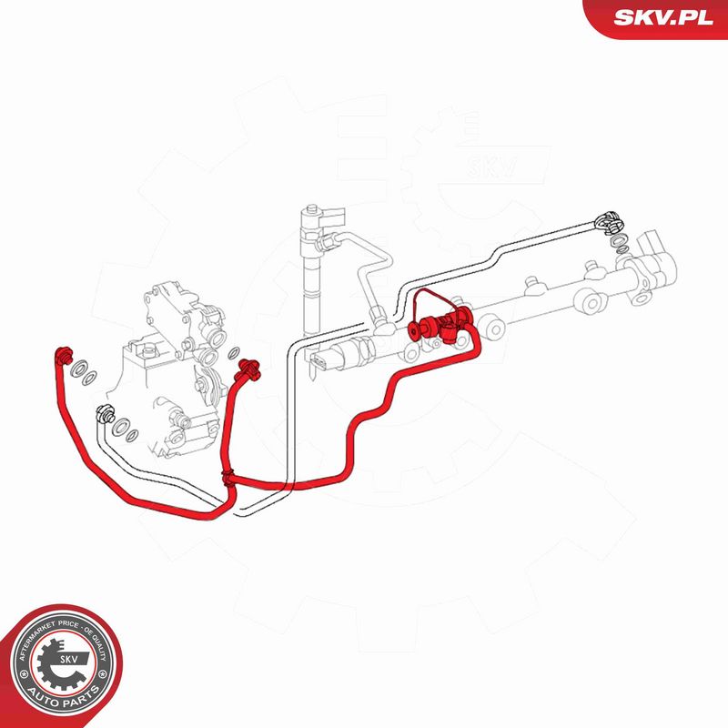 ESEN SKV 54SKV573 Fuel Line