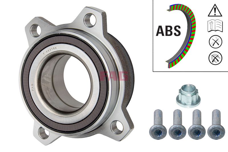 Kit+roulements+roue FAG 713 6123 00