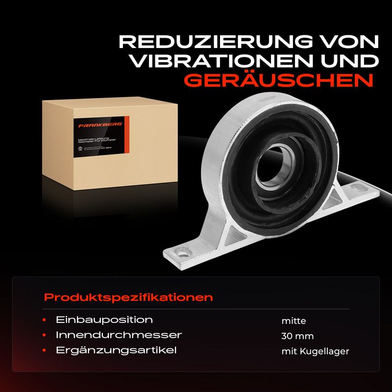 Frankberg 5481FB0028587 Bearing, propshaft centre bearing