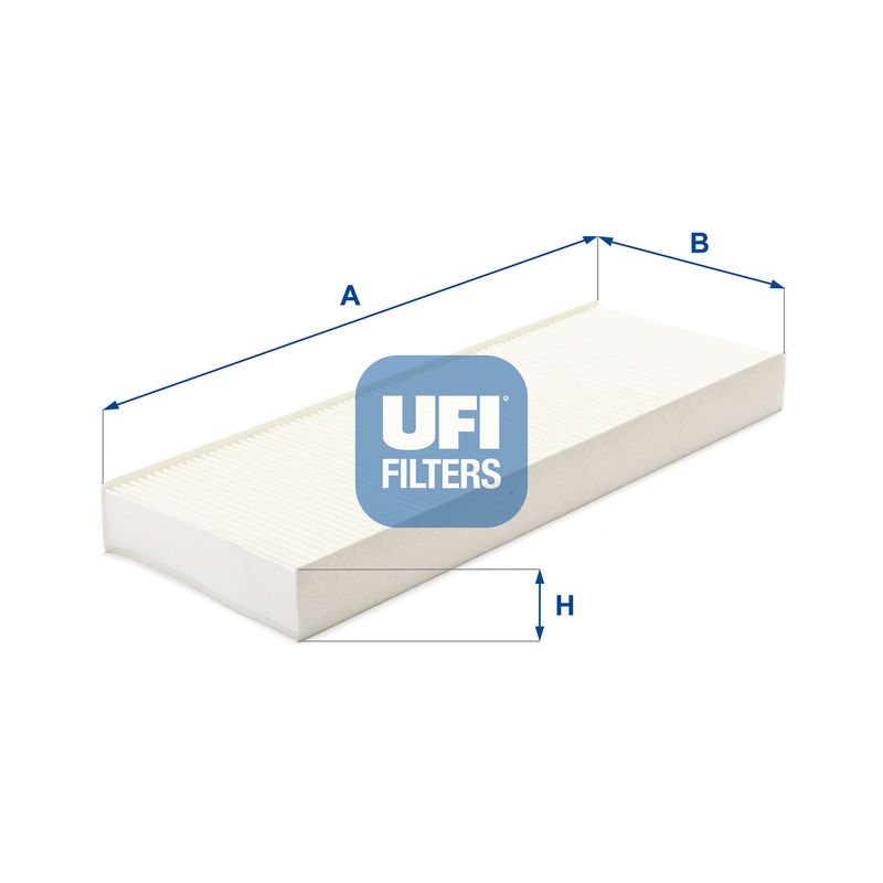 Фільтр, повітря у салоні, Ufi 53.072.00