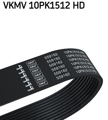 ozubený klínový řemen VKMV 10PK1512 HD