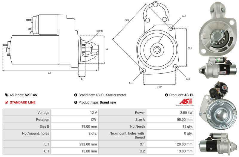 AS-PL S2114S Starter