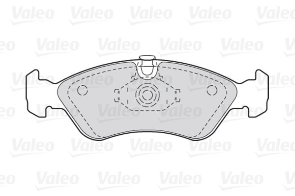 VALEO 301184 Brake Pad Set, disc brake