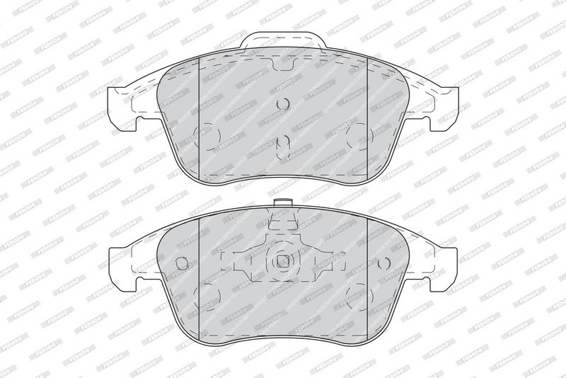 FERODO Plaquettes de frein à disque FDB4249