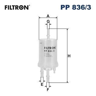 FILTRON Üzemanyagszűrő PP 836/3