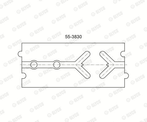 Підшипник, Glyco 55-3830