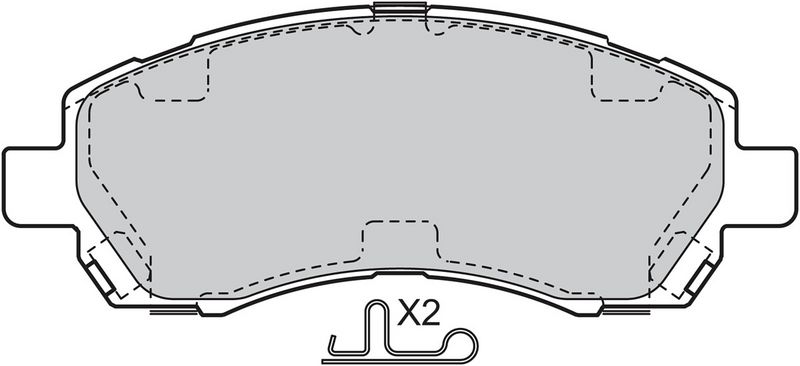 Juego de pastillas de freno