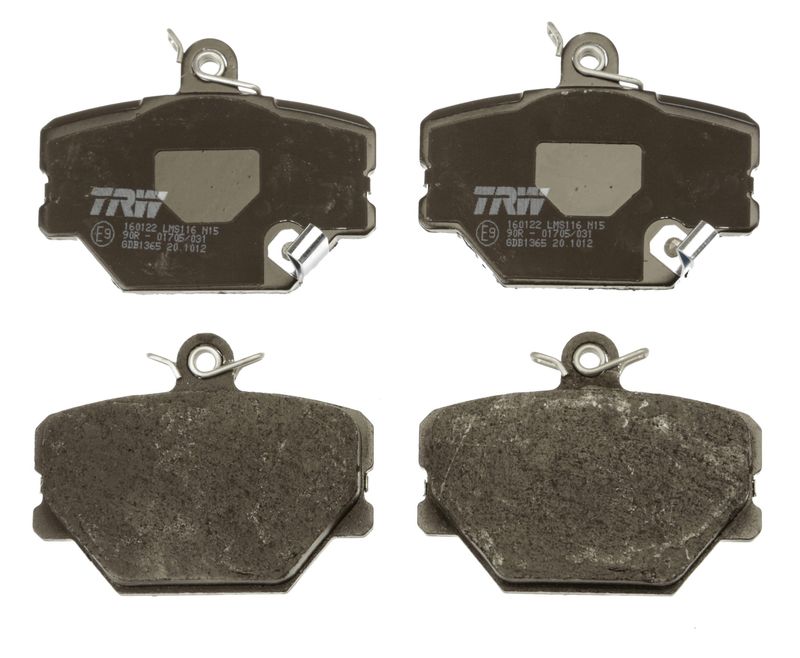 TRW GDB1365 Brake Pad Set, disc brake