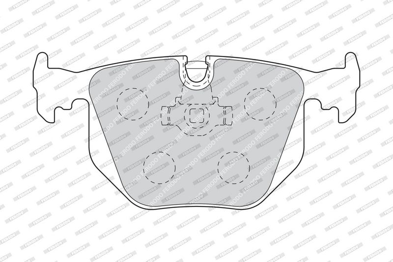 FERODO Plaquettes de frein à disque FDB1483