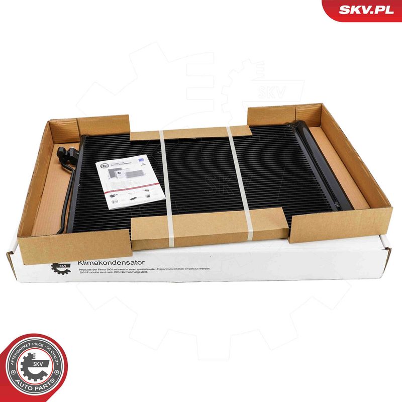 ESEN SKV 86SKV409 Condenser, air conditioning