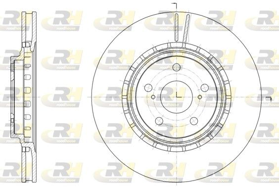 Гальмівний диск на NX, RX, Rav 4