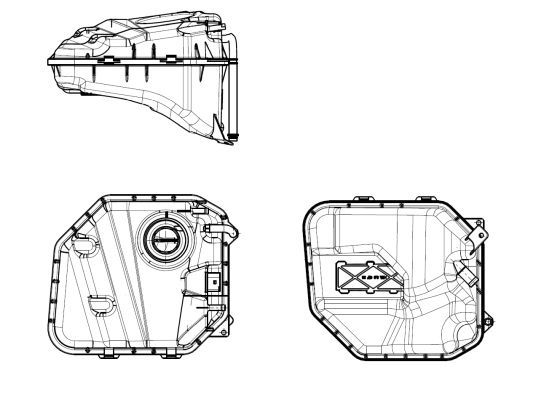 Розширювальний бачок, охолоджувальна рідина, Audi Q7 2006, Nrf 454032