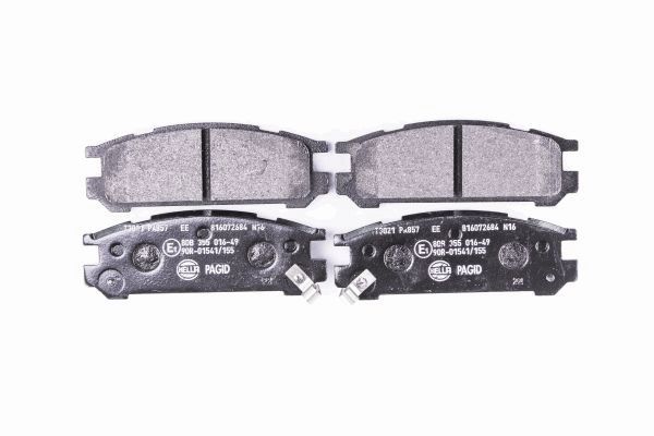 HELLA PAGID 8DB 355 016-491 Brake Pad Set, disc brake