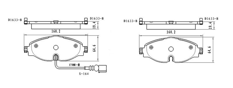 LTP 210047 - Brake Pad Set, Disc Brake