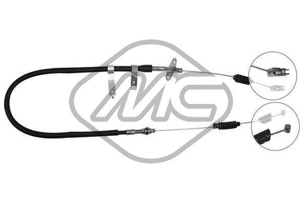 Cable de accionamiento, freno de estacionamiento