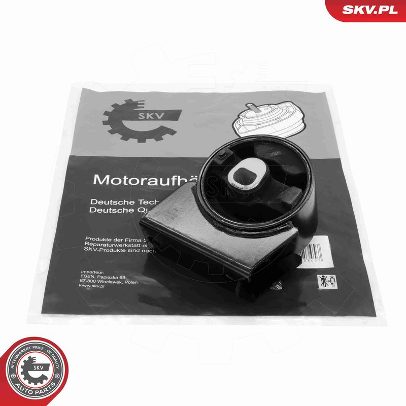ESEN SKV 75SKV450 Mounting, engine